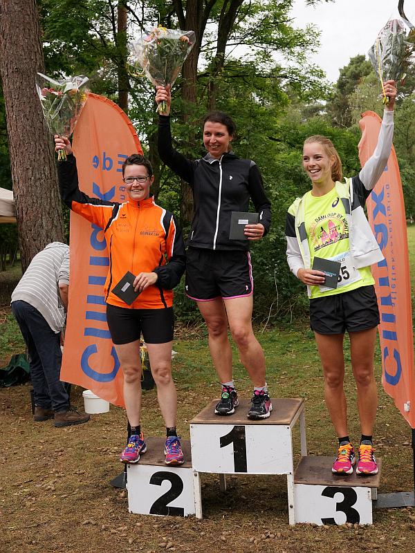 Janneke de Jonge - Tweede bij de Groot Ginkelse Loop in 2015
