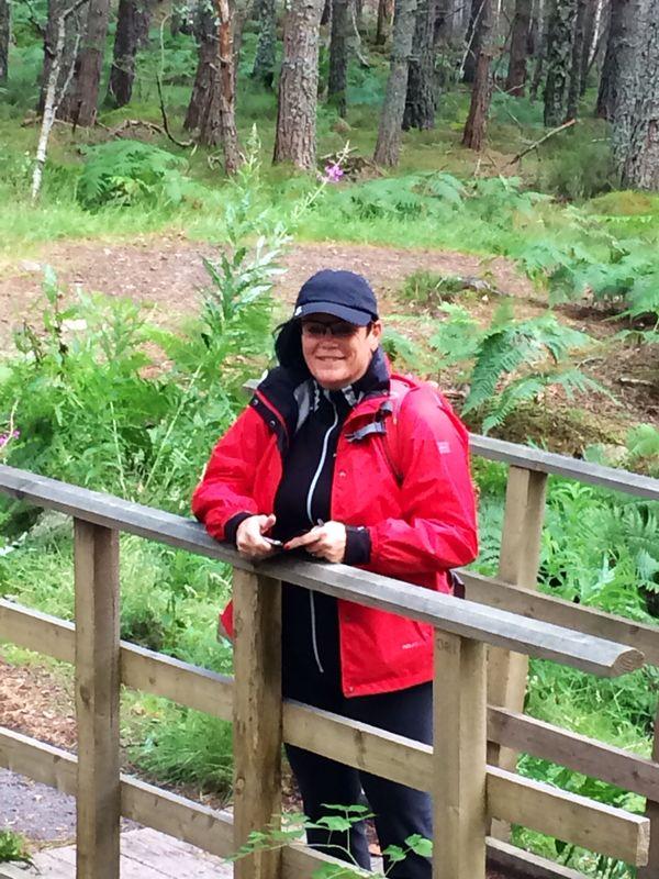 Marianne Tollenaar in het Bos