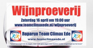 Wijnproeverij 16 april 2016
