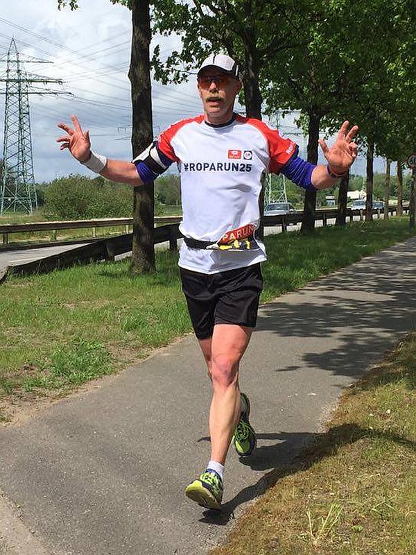 Henk Warris Roparun 2016
