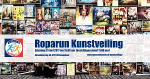 Kunstveiling voor de Roparun
