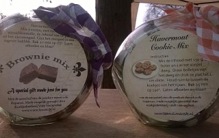 Cookie Jars met mix om zelf koekjes te maken